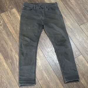 Men's Levi’s 512 Dark Gray Slim Fit Jeans 33 x 28